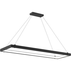 Mucci LED 19 inch Matte Black Pendant Ceiling Light