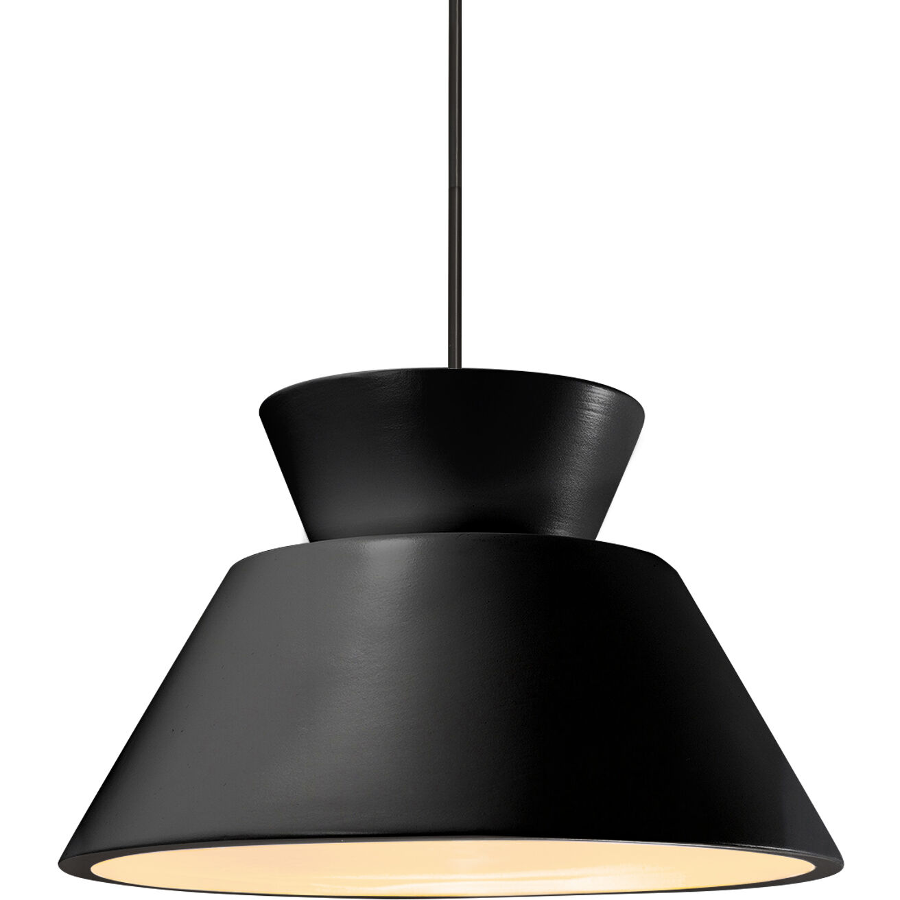 Radiance Collection - Trapezoid Pendant Ceiling Light, Form+Finish+Function