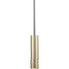 Milca 1 Light 2.38 inch Gold Pendant Ceiling Light