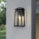 Kendrix 1 Light 14 inch Powder Coated Black Outdoor Wall Sconce