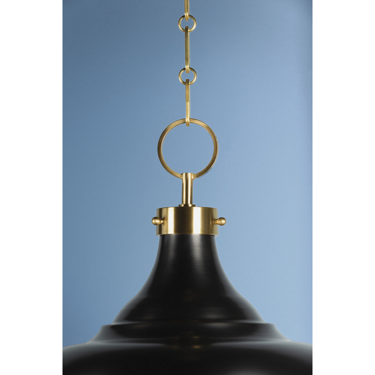 Holkham 1 Light 18 inch Aged Brass and Distressed Bronze Pendant Ceiling Light