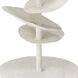 Petals 69 inch 150 watt White Gesso Floor Lamp Portable Light