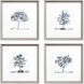 Landscapes Blue and Neutral and Gray Framed Art