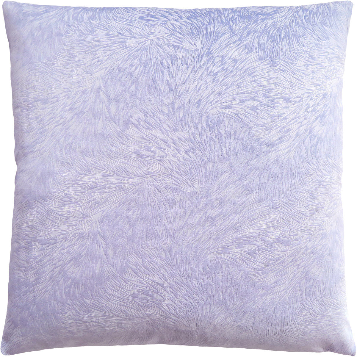 Purple and white pillows top