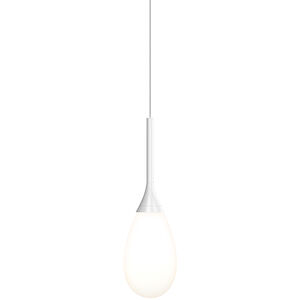 Parisone LED 5 inch Satin White Pendant Ceiling Light
