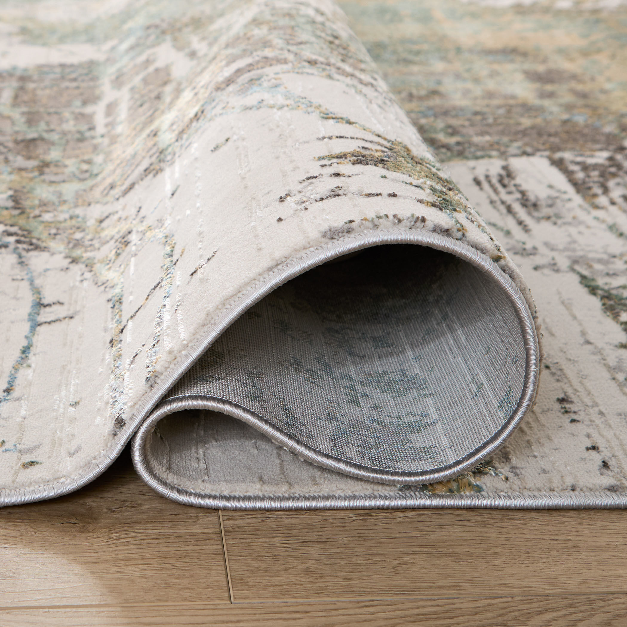 Zaria 36 X 24 inch Earth Tones Rug in 2 x 3