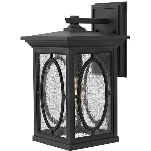 Randolph LED 15 inch Black Outdoor Wall Mount Lantern, Medium