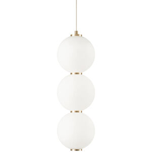 Dango LED 6 inch Oxidized Gold Pendant Ceiling Light