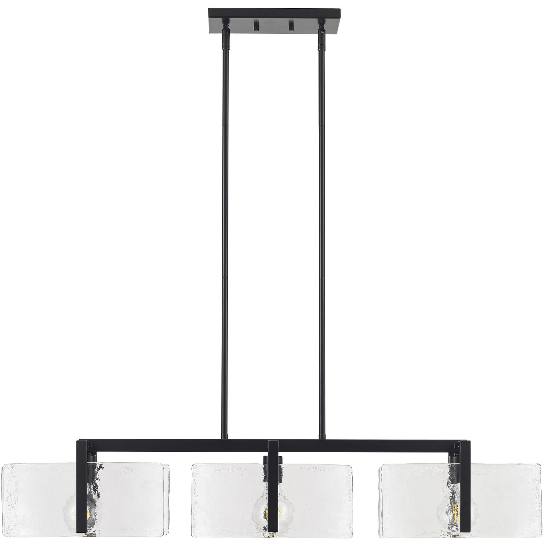 Aenon Island Light Ceiling Light in Matte Black