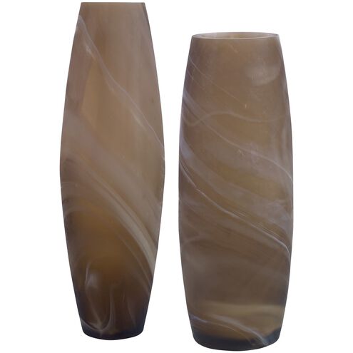 Delicate Swirl 17 X 5.25 inch Vases