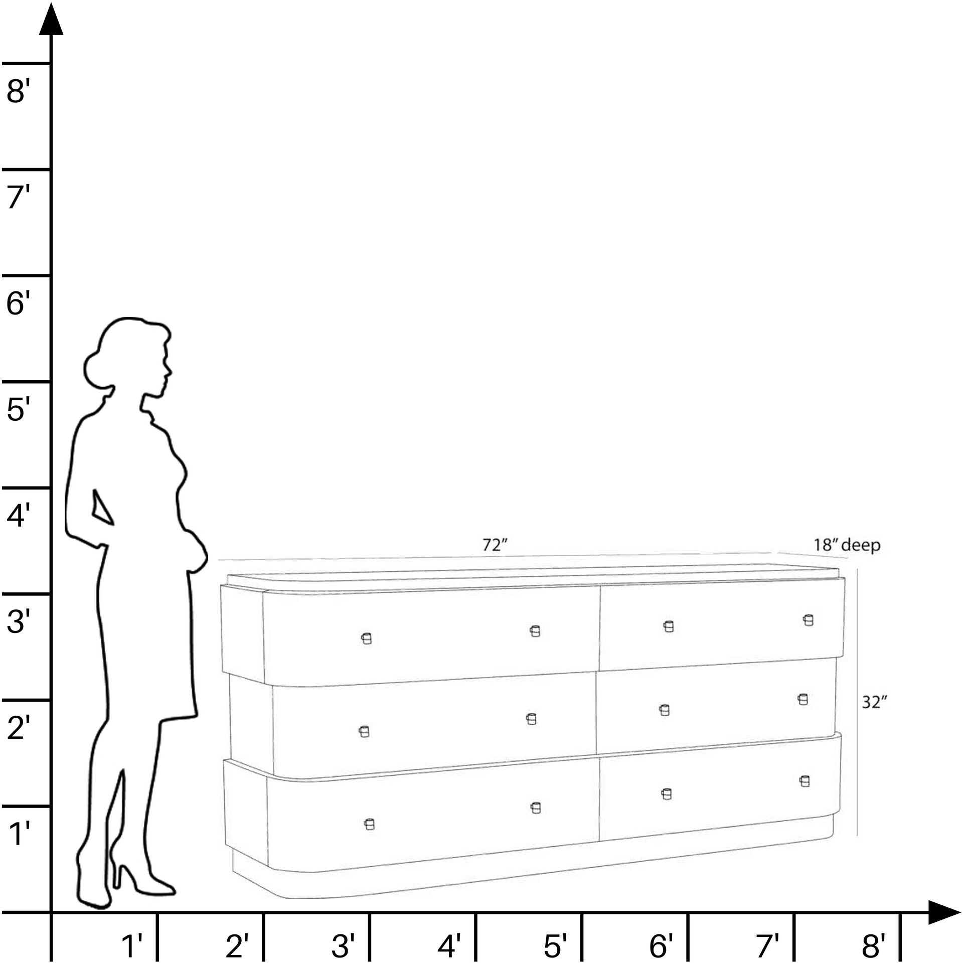 Jacques Brindle and Natural Faux Horn with Bronze Chest