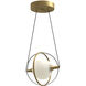 Aries Pendant Ceiling Light in Brushed Gold