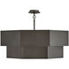 Facet 12 Light 38 inch Black Oxide Chandelier Ceiling Light