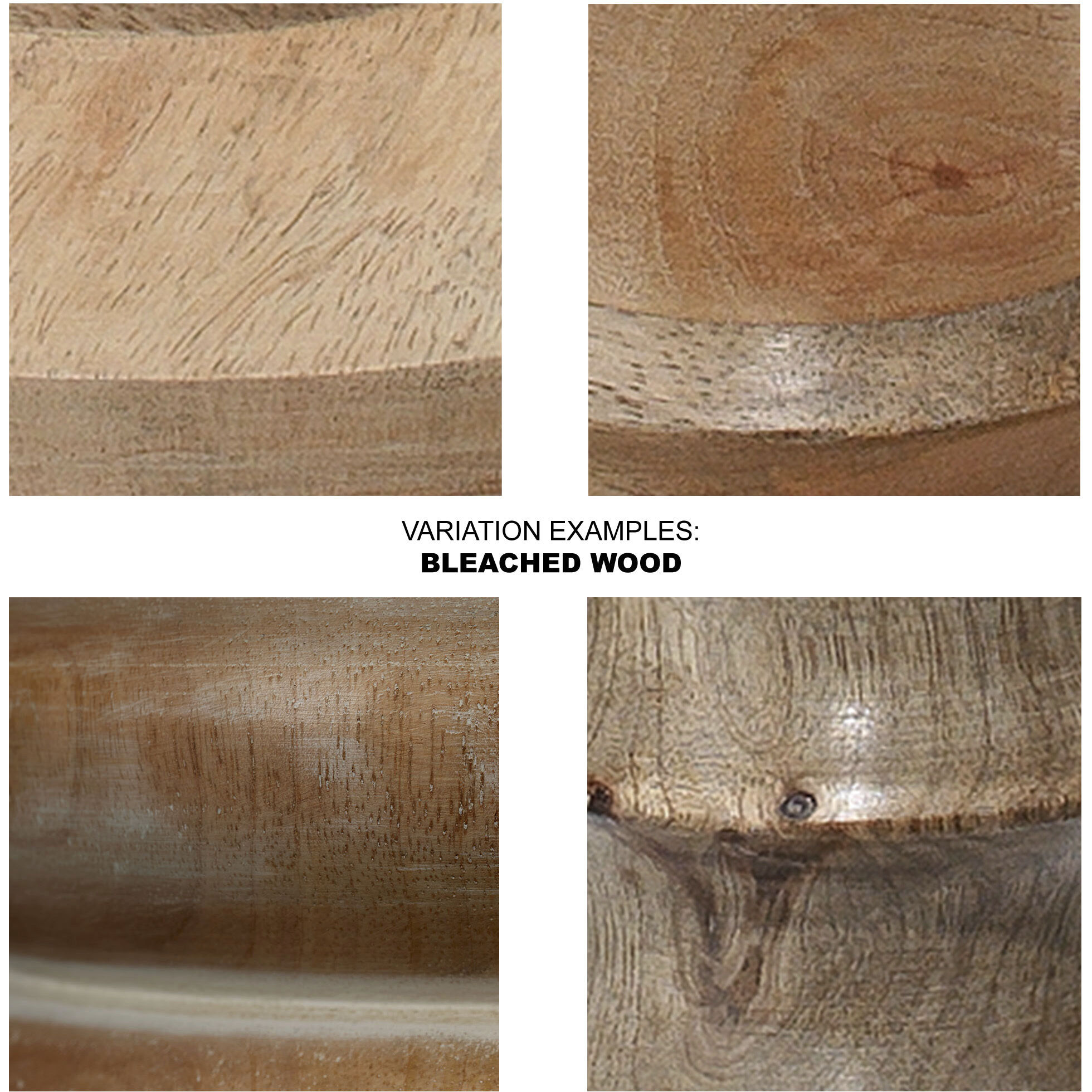 Abacus 29.5 inch Bleached Wood Table Lamp Portable Light