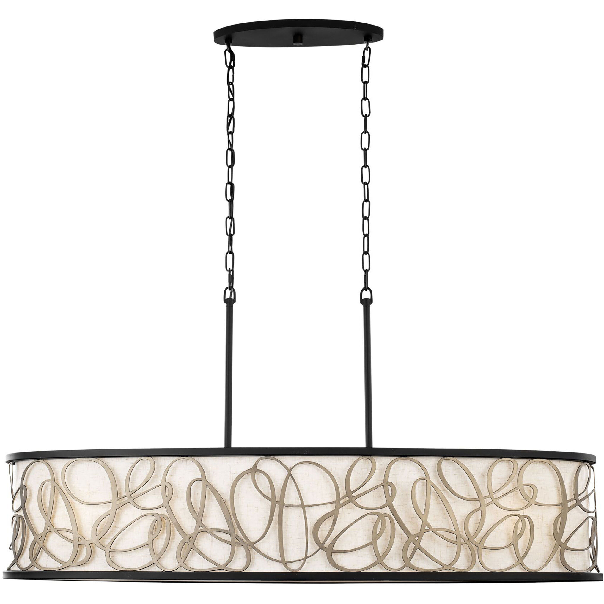 Scribble Linear Pendant Ceiling Light, Smithsonian Collaboration