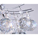 Canada 10 Light 19 inch Chrome Chandelier Ceiling Light