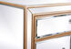 Modern Antique Gold Cabinet