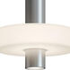 Sydney LED 10 inch Satin Nickel Pendant Ceiling Light