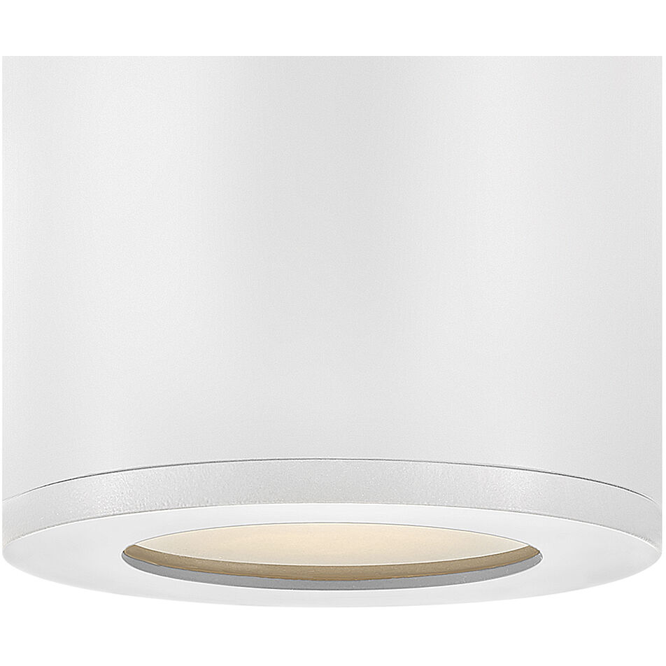 Coastal Elements Silo LED 5 inch Satin White Outdoor Flush Mount, Small