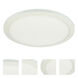 ELO+ LED 11.75 inch White Surface Mounted LED Ceiling Light in 4000K
