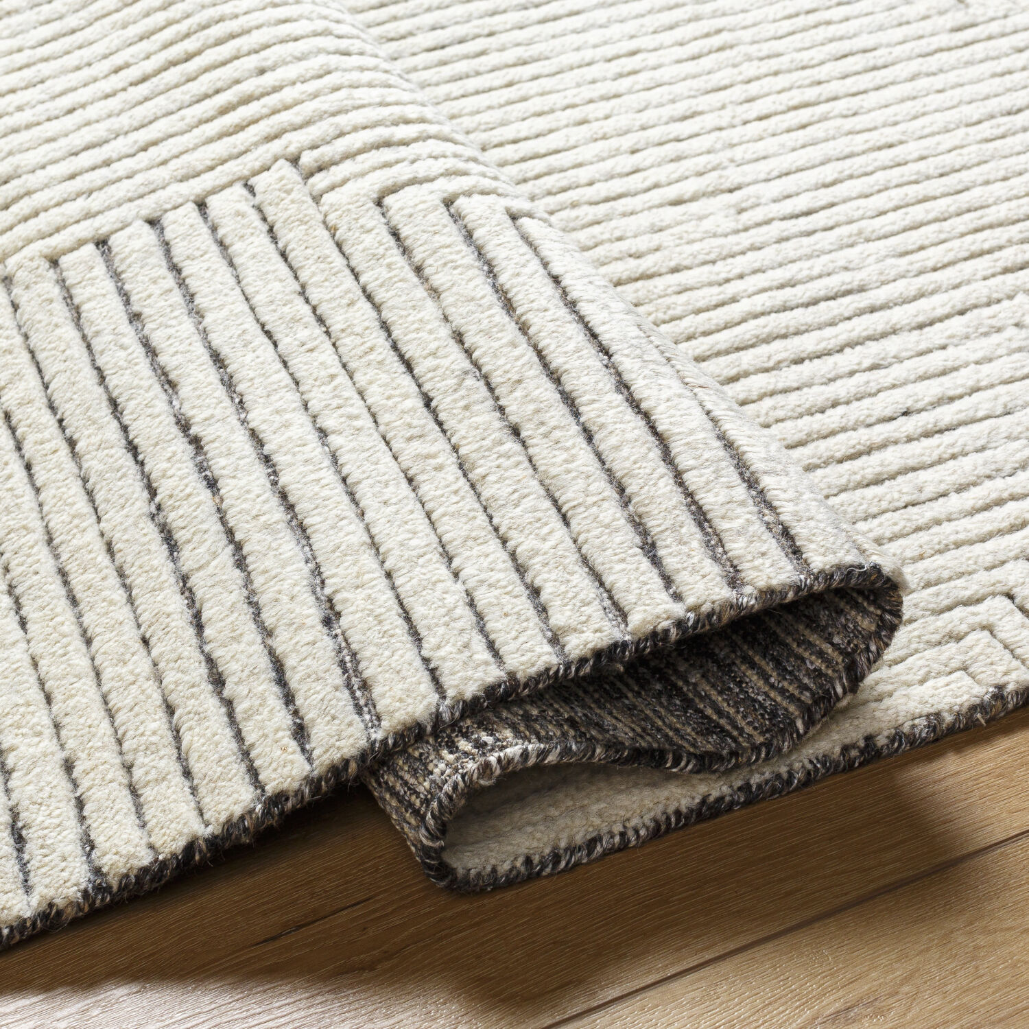 Tunus 108 X 72 inch Taupe Rug, Rectangle