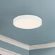Rynn 7.13 inch White Flush Mount Ceiling Light