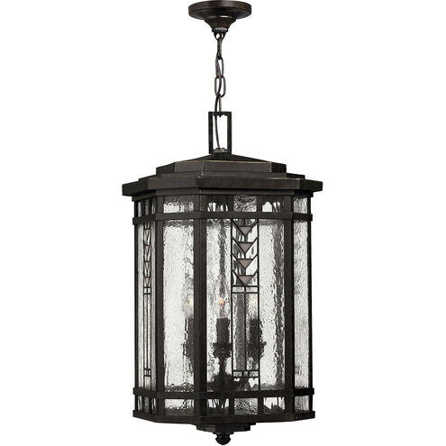 Tahoe LED 12 inch Regency Bronze Outdoor Hanging Lantern