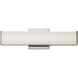 Baritone LED 18 inch Satin Nickel Bath Vanity Wall Light