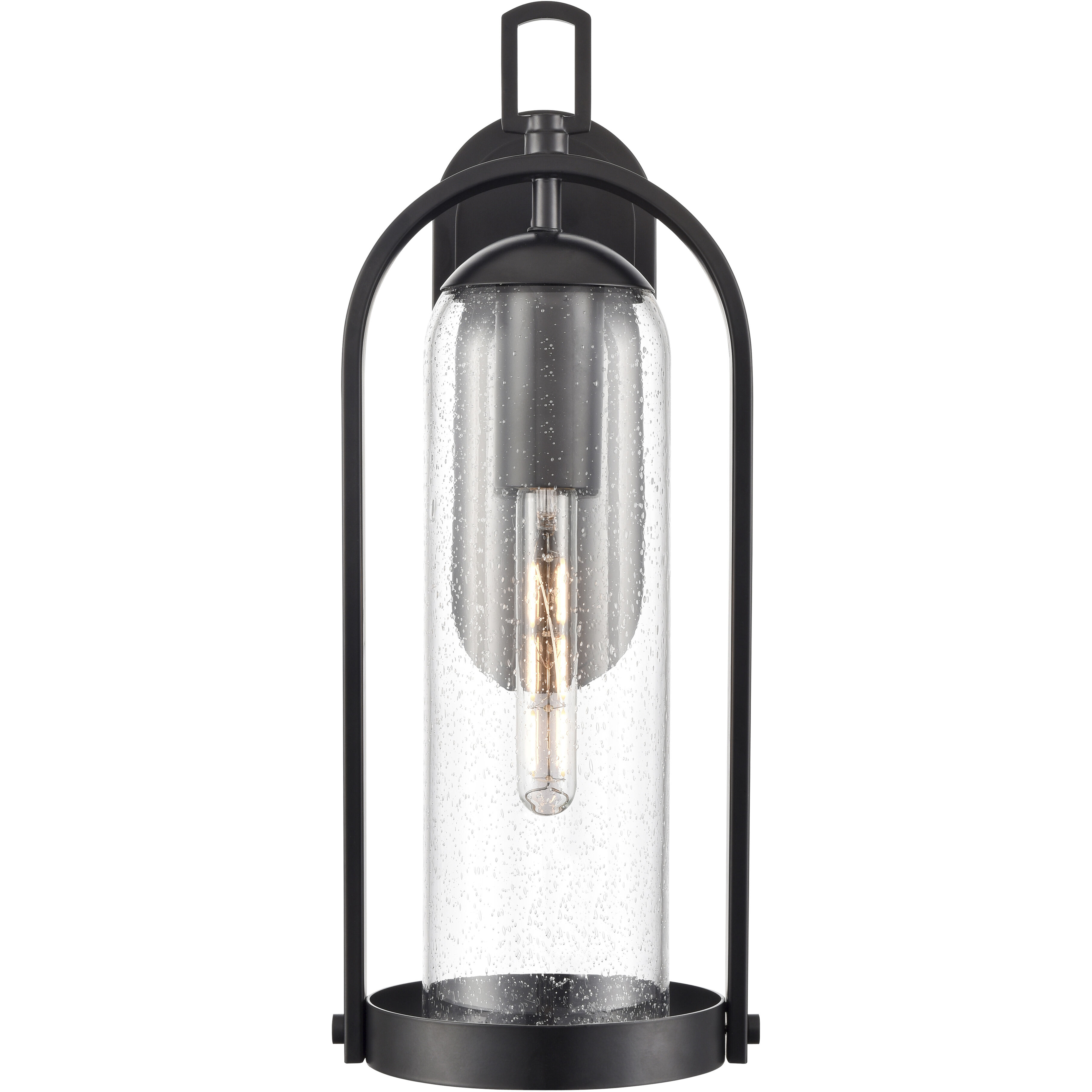 Luxio 1 Light 20 inch Powder Coated Black Outdoor Wall Sconce