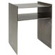 Cyrus 21 X 16 inch Antique Silver Side Table