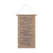 Santos Khaki/Light Gray/Dark Brown/Camel/Charcoal/Ivory Wall Hangings, Rectangle