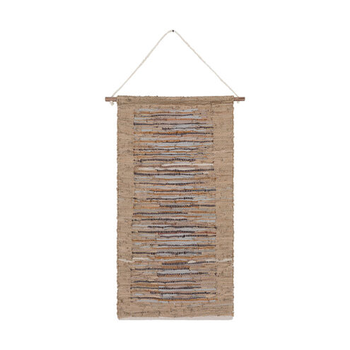 Santos Khaki/Light Gray/Dark Brown/Camel/Charcoal/Ivory Wall Hangings, Rectangle