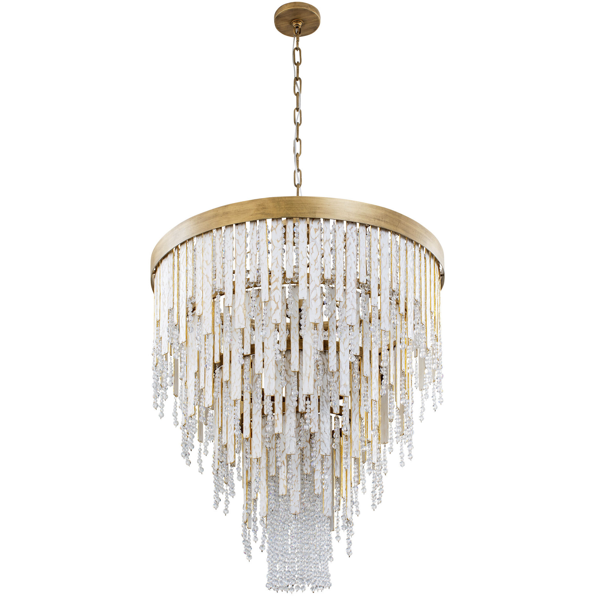 Lafayette 13 Light 30 inch Havana Gold Chandelier Ceiling Light