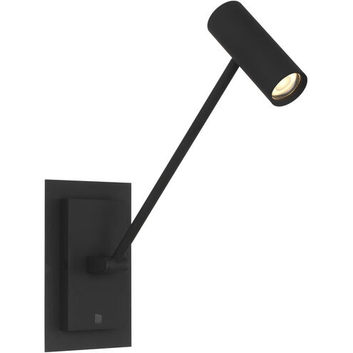 Sean Lavin Ponte 12.6 inch 8.40 watt Nightshade Black Task Wall Sconce Wall Light