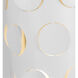 kate spade new york Dottie 26.63 inch 9 watt Polished Nickel Table Lamp Portable Light