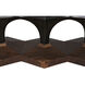 Sydor 50 X 16 inch Ebony Walnut and Dark Walnut Console
