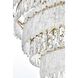 Emilia 33 Light 42 inch Satin Gold Chandelier Ceiling Light