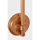 Thomas O'Brien Academy Barn Light LED 15 inch Soft Copper Arched Mack Barn Light in 12.5" Soft Copper Rockhouse Shade