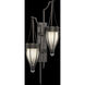 Mirage Wall Sconce Wall Light in Black