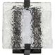 LED Stone Glass LED 8 inch Matte Black ADA Wall Sconce Wall Light, Progress LED