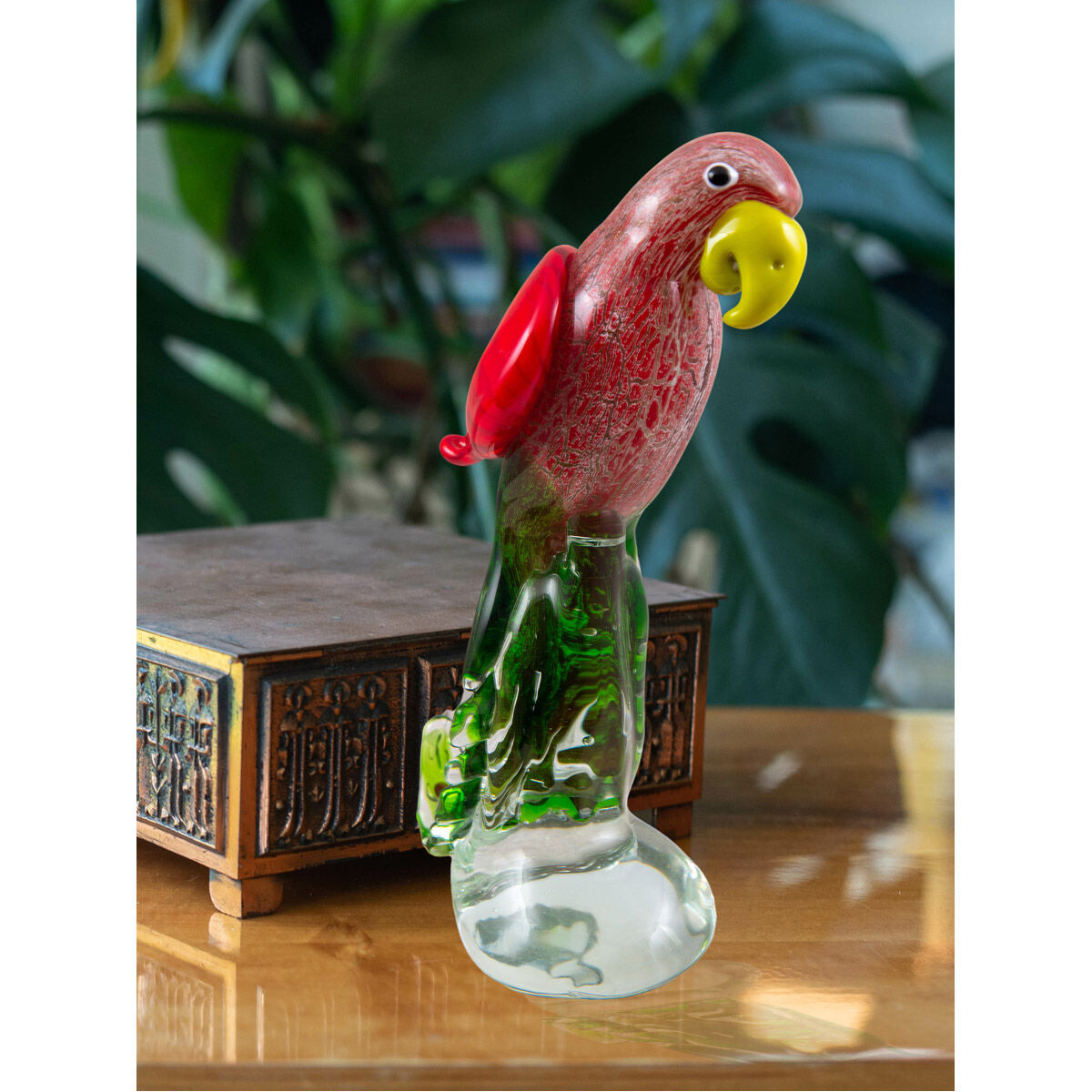 Tropics Parrot Figurine