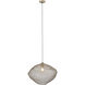 Warren 1 Light 19.5 inch Antique Brass Pendant Ceiling Light