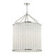 Shelby 12 Light 28 inch Polished Nickel Pendant Ceiling Light