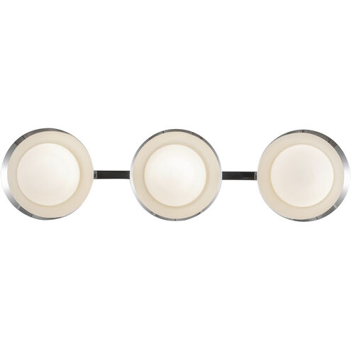 Cleo LED 23.63 inch Chrome Bath Vanity Light Wall Light