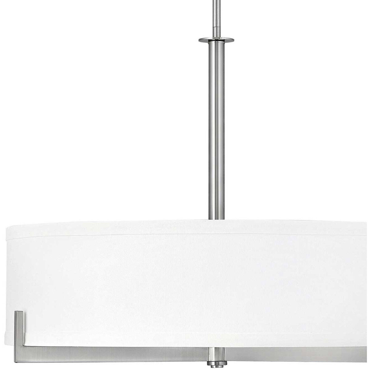 Hayes 4 Light 27 inch Brushed Nickel Chandelier Ceiling Light