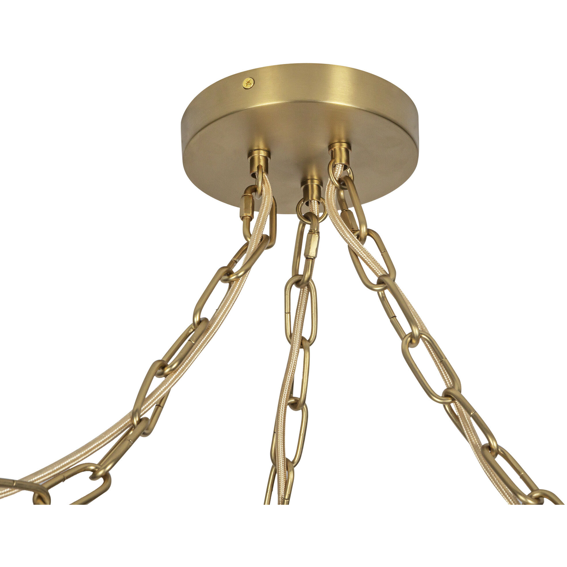 Alora Mood Cherise Multi Pendant Ceiling Light in Brushed Gold