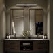 Phase 6.3 LED 36 inch Black Linear Vanity Light Wall Light