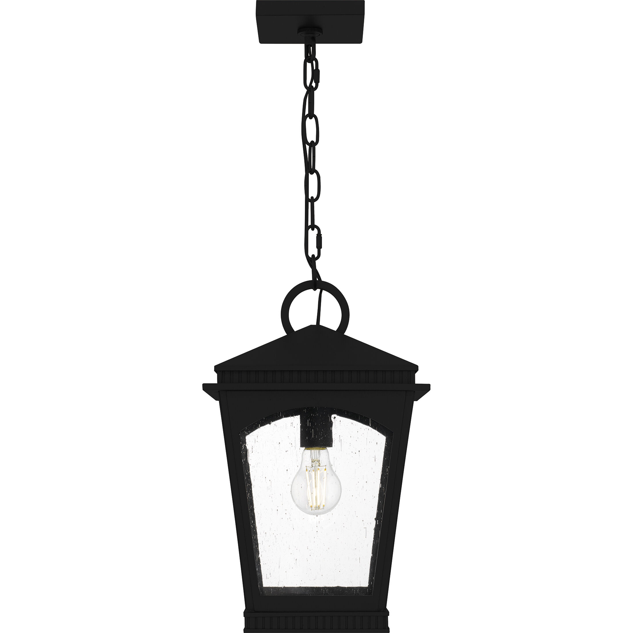 Huck 1 Light 10 inch Earth Black Mini Pendant Ceiling Light, Small