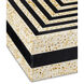 Taurus 12.25 inch Natural and Black Boxes, Set of 2