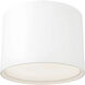 Uma 15.13 inch White Semi-Flush Mount Ceiling Light